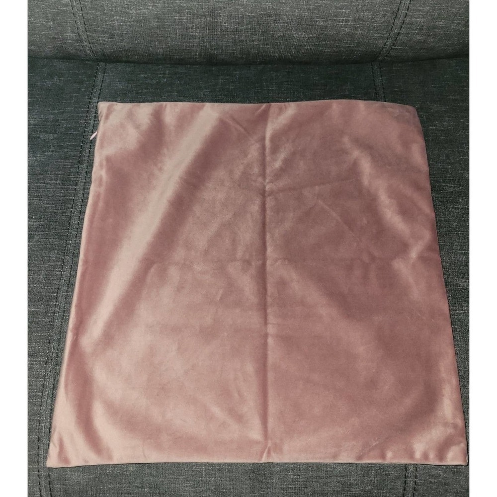 Pink velvet Pillow case cover decorative